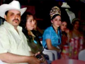 El Chapo with his wife, Emma Coronel Aispuro