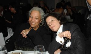 Fran Lebowitz with her longlife friend 