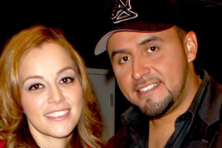 Images of Juan Rivera with his wife, Brenda Rivera