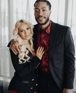 Derrick Rose Wife: Alaina Anderson. Son: Derrick Rose Jr. – wifebio.com