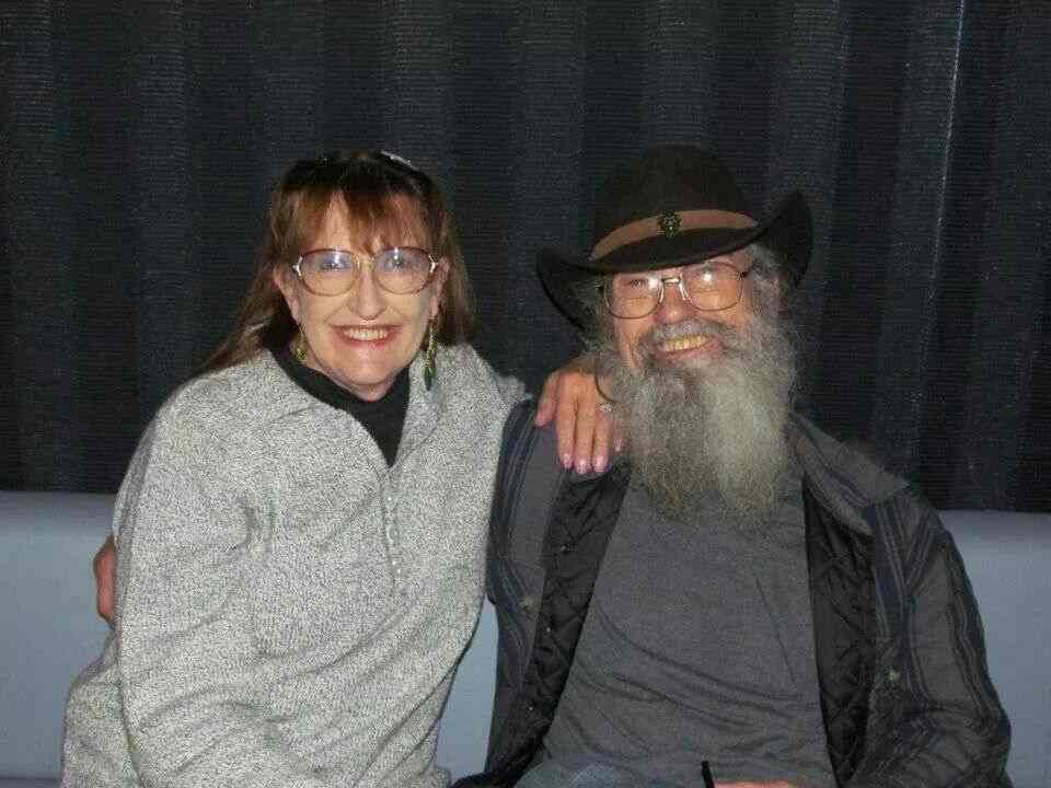 American television personality, Uncle Si with his wife