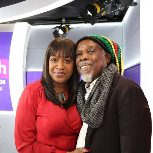 Image of Billy Ocean with his wife, Judy Bayne