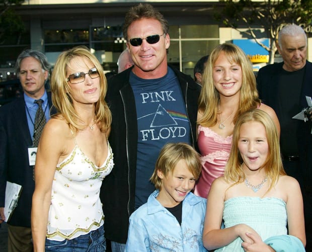 Image of Brian Bosworth with his kids