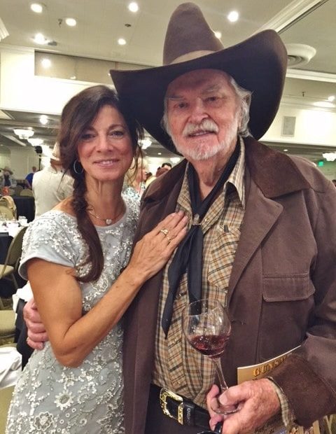 Image of Buck Taylor with his wife, Goldie Ann Taylor