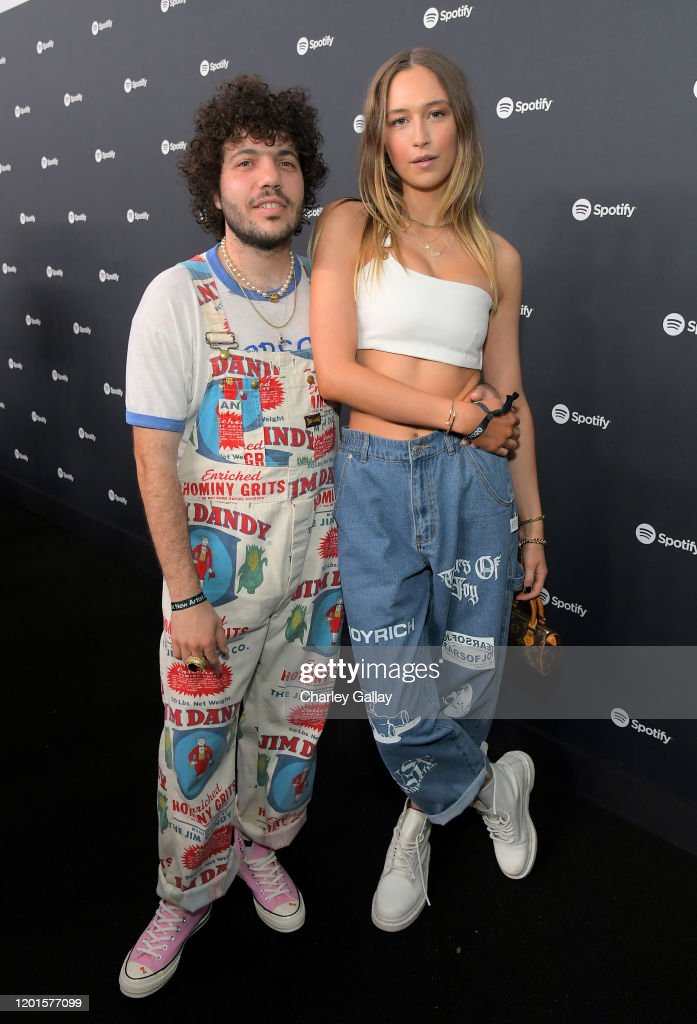 Image of Benny Blanco and Elsie Hewitt, two are rumored dating 