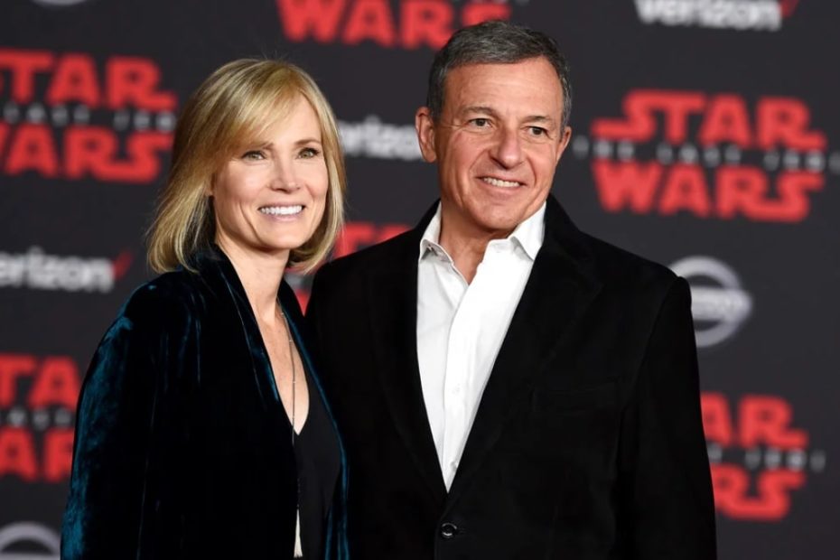Image of Bob Iger and his wife, Willow Bay
