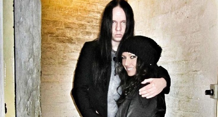 Image of the Co-Founder and the Original drummer of the band Sliknot with his Girlfriend 