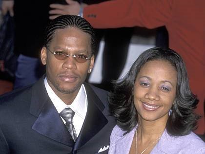 Image of Ladonna Hughley with her husband, D.L. Hughley