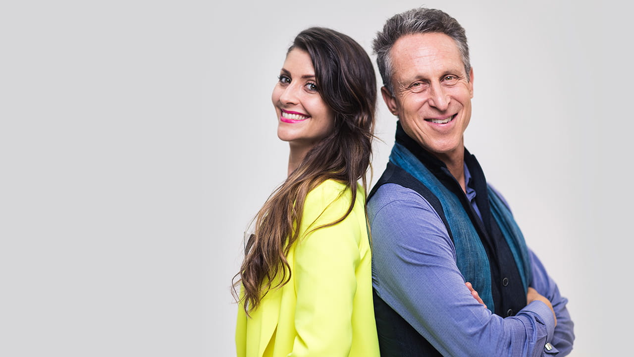 Image of Dr. Mark Hyman with his current partner, Mia Lux