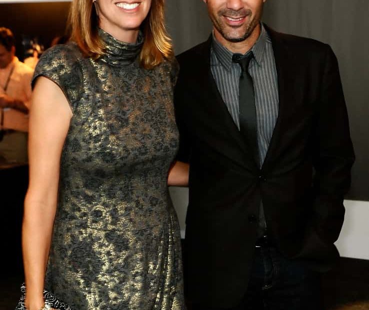 Image of Eric McCormack with his wife, Janet Holden