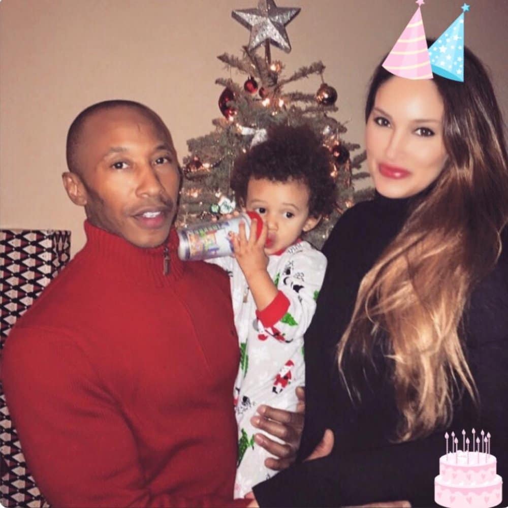 Image of Fredo and Korina Longin-Starr with their son