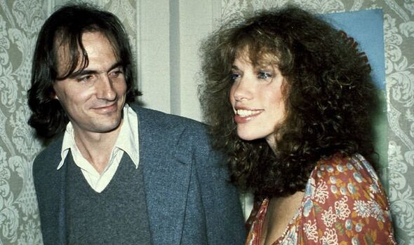 Image of James Taylor with his first wife, Carly Simon