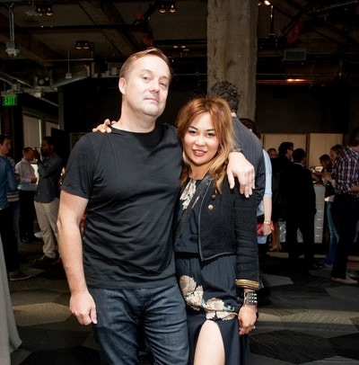 Image of Jason Calacanis with his wife, Jade Li-