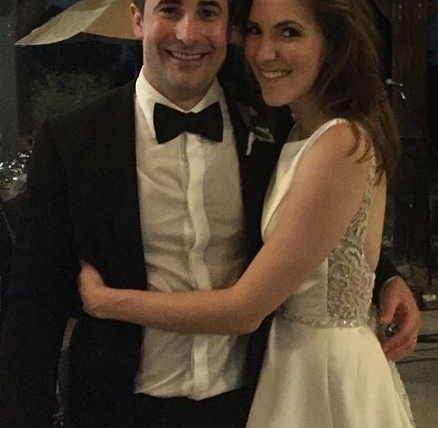 Image of Jonathan Swan with his wife, Betsy Woodruff