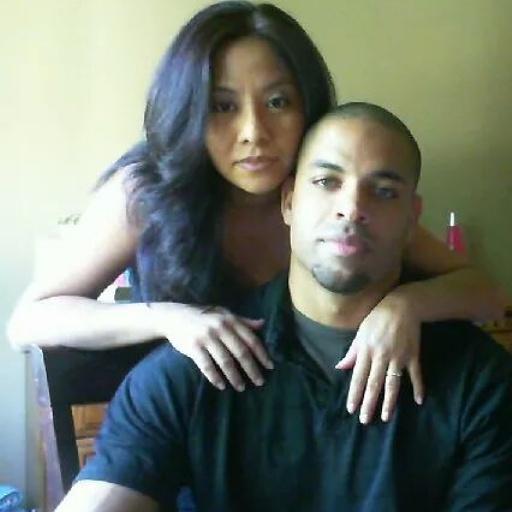 Image of Hodge twins' Kevin Hodge with his wife, Keith