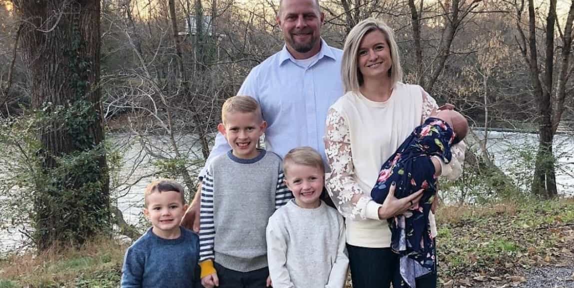 Image of Larry and Sarah Roach with their kids, Nitro Roach, Cam Roach, and Nova Roach