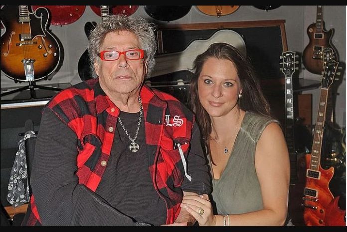 Image of Leslie West with his wife, Jenni West