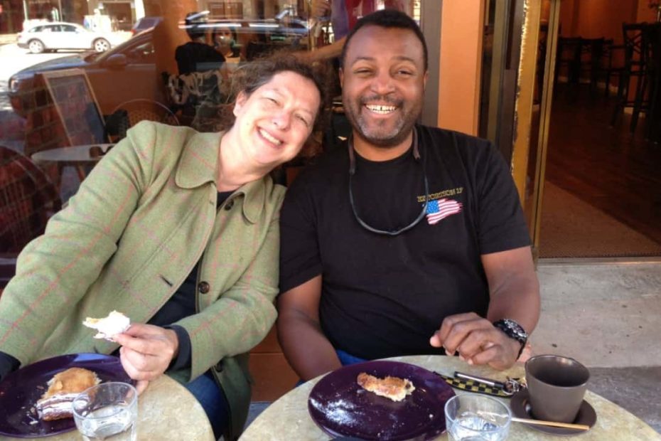 Image of Malcolm Nance with his wife, Maryse Nance