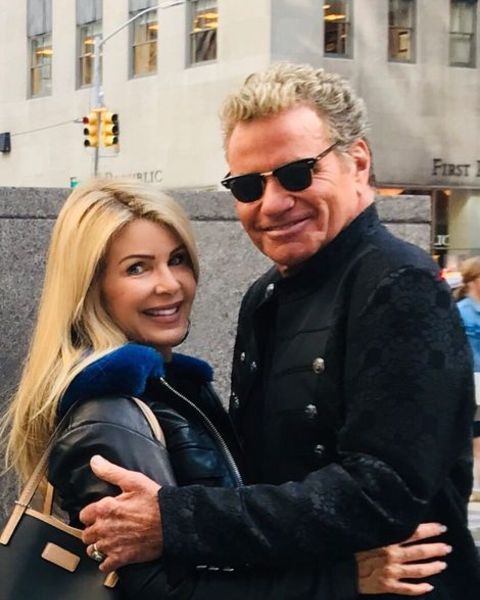 Image of Martin Kove with his girlfriend, Mary Scavo Squire
