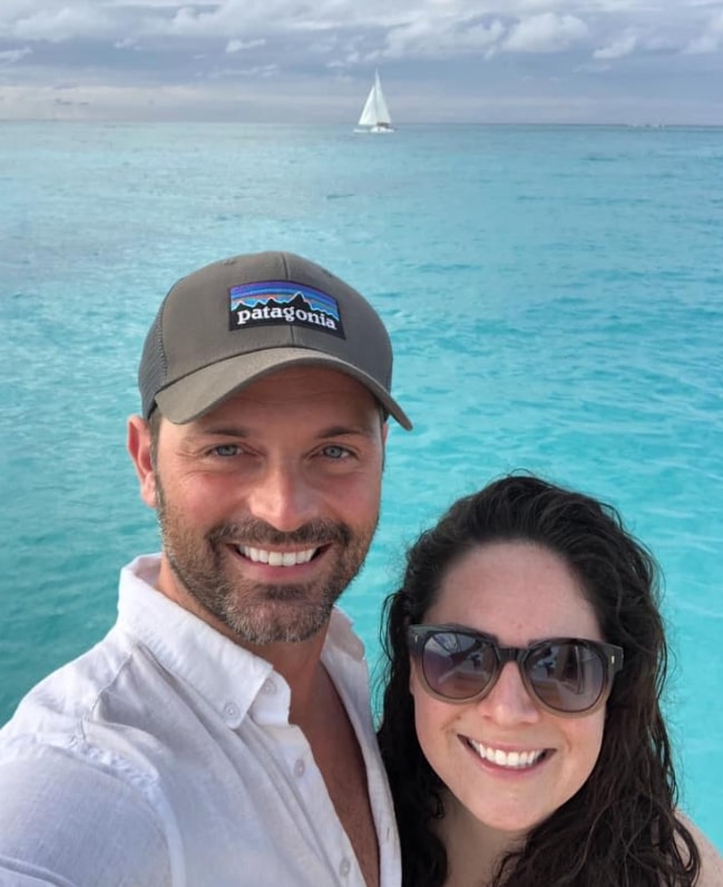 Image of Nick Kosir with his wife, Danielle Kosir