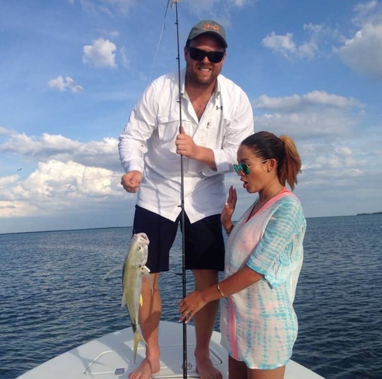 Image of Phil Kessel with his wife Sandra Pereira 