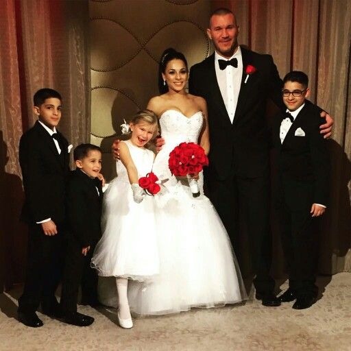 Image of Randy Orton and Kimberly Kessler with their kids