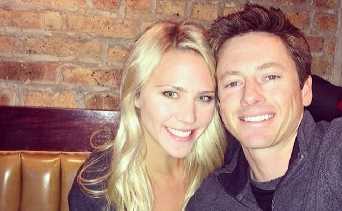 Image of Tanner Foust with his girlfriend, Katie Osborne