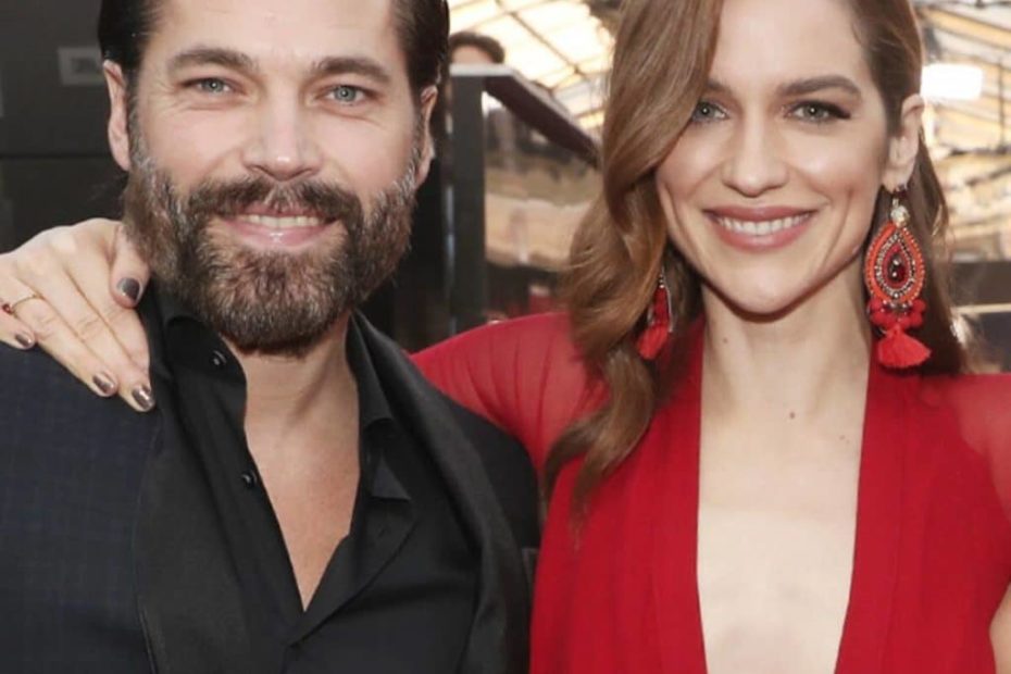 Image of Tim Rozon with his wife, Linzey Rozon