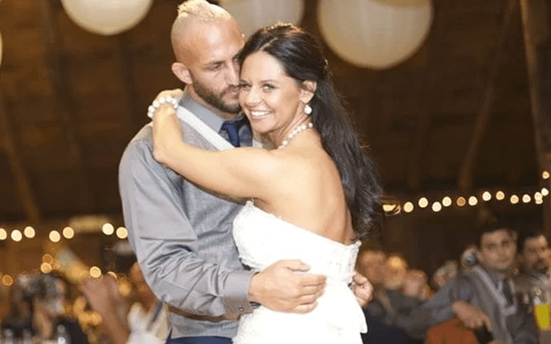Image of Tommaso Ciampa with his wife, Jessie Ward