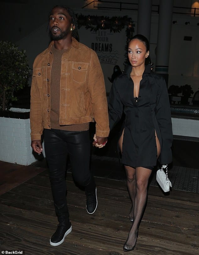 Image of Tyrod Taylor and his girlfriend Draya MIchele 