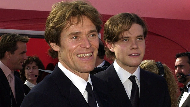 Image of Willem Dafoe with his Son 