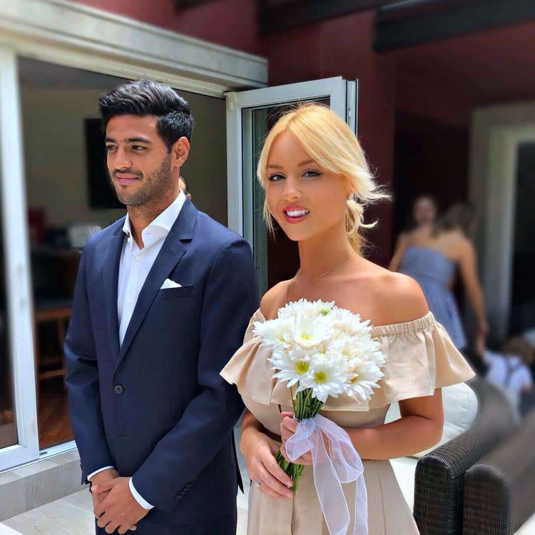 Image of Carlos Vera with his girlfriend, Saioa Cañibano