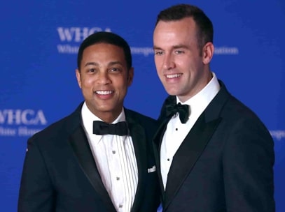 Image of Don Lemon with his partner, Tim Malone