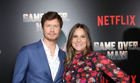 Image of Anders Holm with his wife, Emma Nesper 