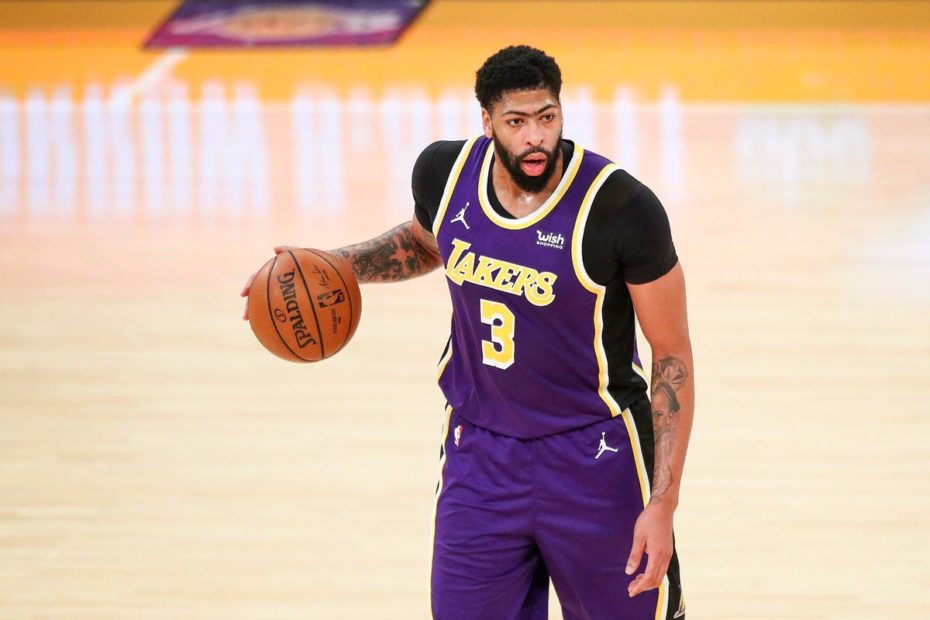 Image of Anthony Davis an American Professional Basketball Player for LA Lakers