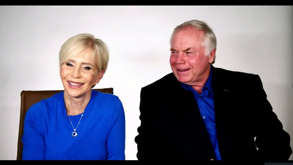 Image of Buck Showalter with his wife, Angela Showalter 