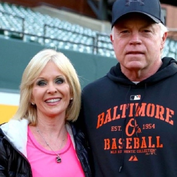 Image of Buck Showalter with his wife, Angela Showalter