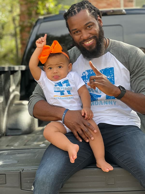 Image of Danny McCray with his daughter, Zoe Ann McCray