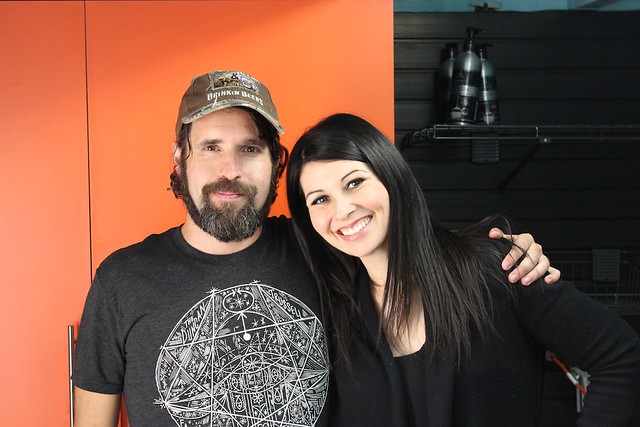 Image of Duncan Trussell with his wife, Erin Trussell