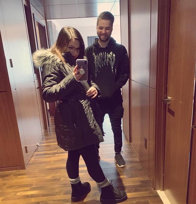 Image of FaZe Jev with his wife, Alexis Eugene