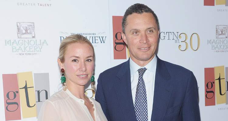Image of Harold Ford Jr. with his wife, Emily Threlkeld