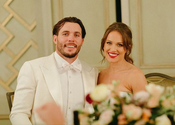 Image of Harrison Smith with his wife, Madison Bayless Bankston