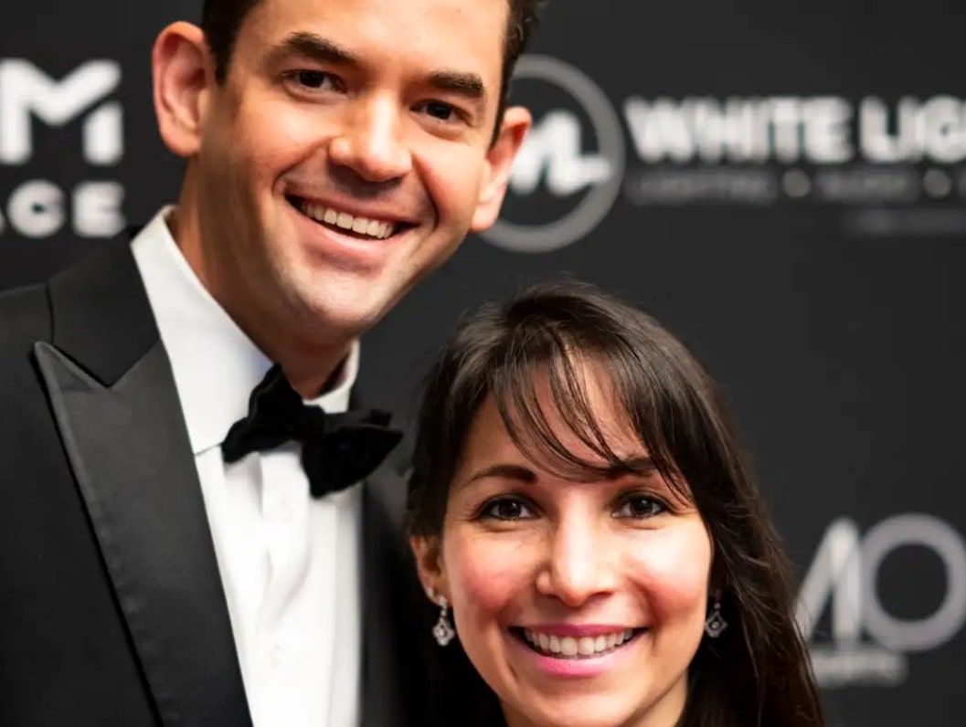 Image of Jared Isaacman with his wife, Monica Isaacman 