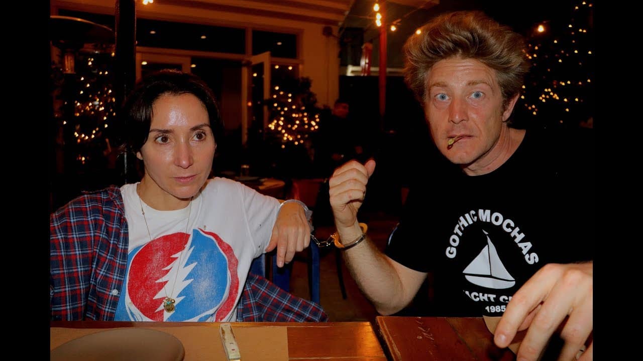 Image of Jason Nash with his former wife, Marney Hochman