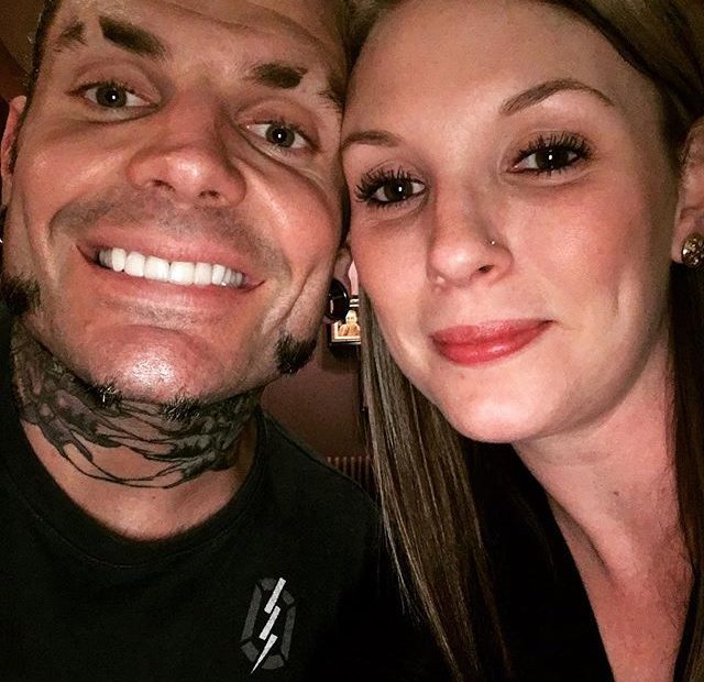 Image of Jeff Hardy with his wife, Beth Britt