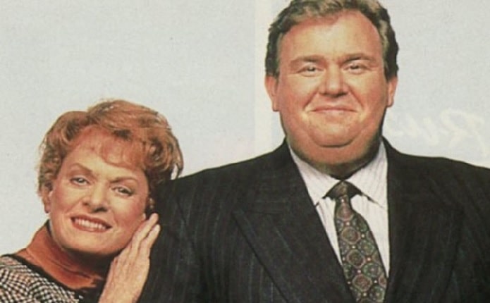 Image of John Candy with his wife, Rosemary Margaret Hobor