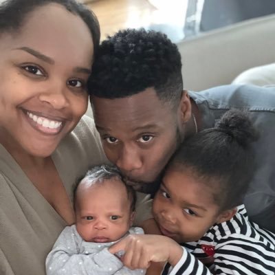 Image of Kmele and Tracy Foster with their kids, Lia Lynette Emerson and Coen Anthony Thoreau Foster