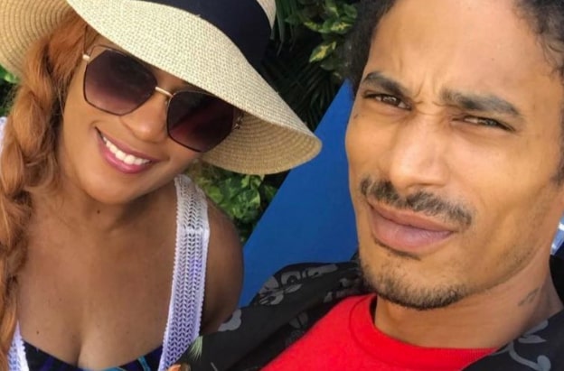 Image of Layzie Bone with his ex-wife, Felicia Lindsey