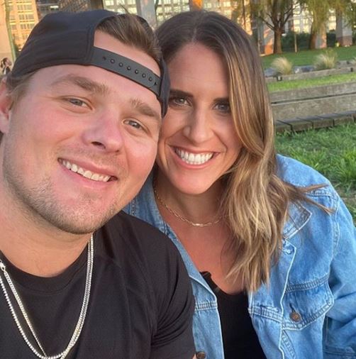 Image of Luke Voit with his wife, Victoria Voit