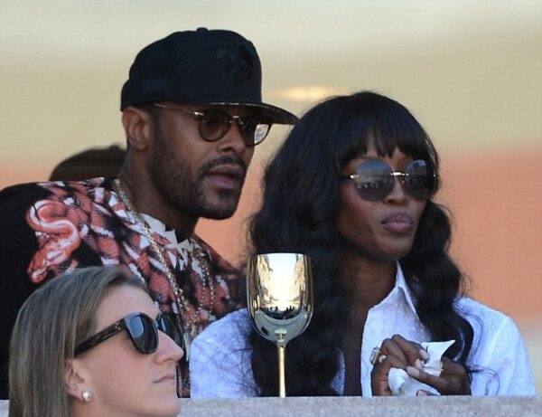 Image of Maxwell with his ex-partner, Raven Davis